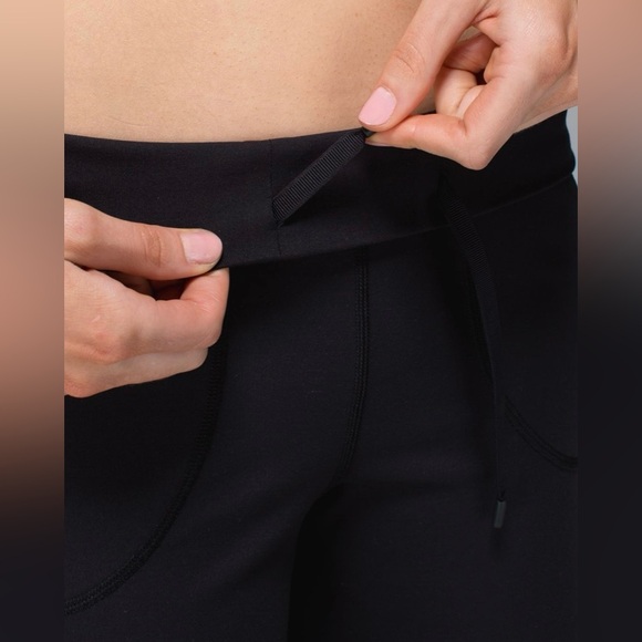 Lululemon Still Pants  Black  8 Regular length  NWT - Picture 4 of 15